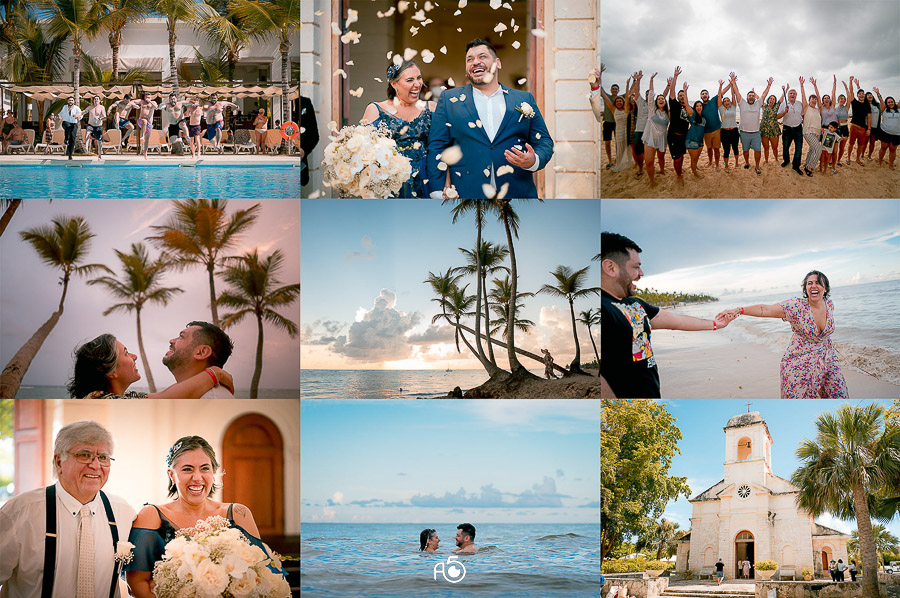 fotógrafo de boda destino Punta Cana desde Paraguay