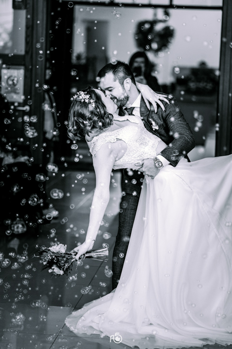 Boda en B&N A5 Fotografía