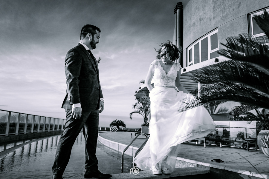 Boda en B&N A5 Fotografía